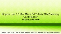 Kingzer Usb 2.0 Mini Micro Sd T-flash Tf M2 Memory Card Reader Review