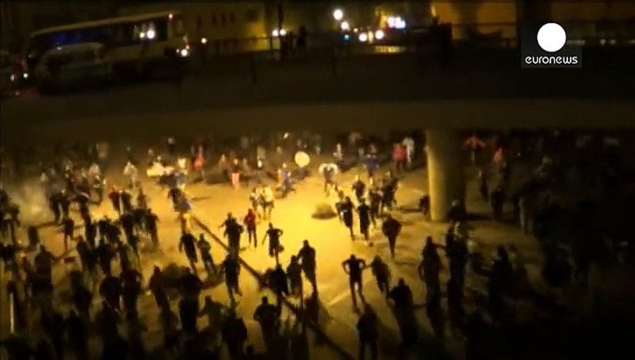 Ausschreitungen in Kairo nach Mubarak-Urteil