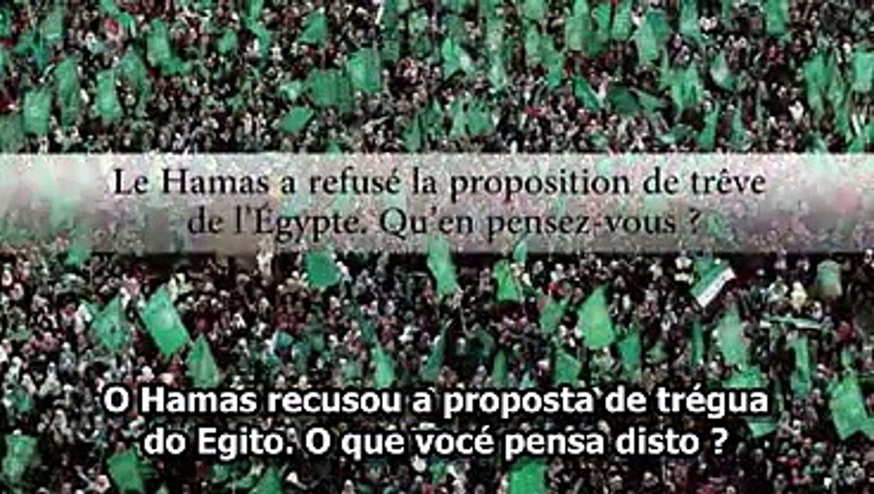 Philippe Prévost obre a situaçao em gaza