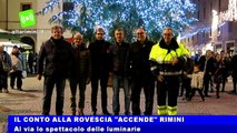 Il conto alla rovescia 'accende' Rimini: al via lo spettacolo delle luminarie