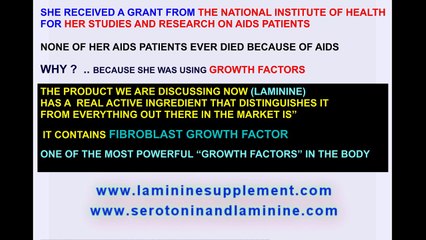 LAMININE AND GROWTH FACTOR...The difference between LAMININE and every other SUPPLEMENT in the market