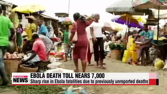 Ebola death toll nears 7,000: WHO
