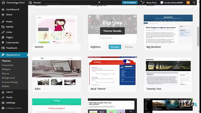 wordpress free blog in Urdu or Hindi - 4 - Themes Customizing, Comments | HomiWebs.com