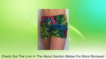 Tie Dye Star Spandex Compression Shorts in 3 lengths Review