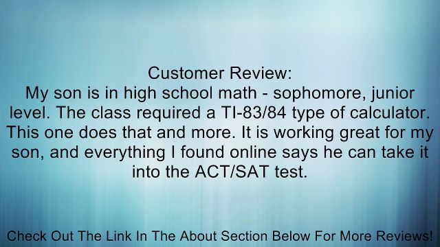 Texas Instruments TI-Nspire CAS Handheld with Touchpad Review