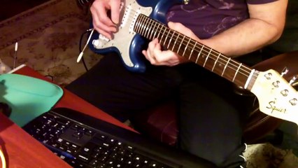 Electroharmonix B9 organ pedal Je t'aime… moi non plus cover