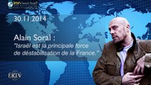 Alain Soral sur la résolution de reconnaissance de l'Etat palestinien et le pouvoir du CRIF en France – IRIB, 30/11/2014