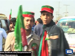 Dunya News - PTI supporters ready to exhibit political power  in Islamabad