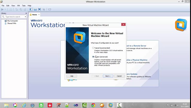 vmvare station yardımı ile pardus kde kurulumu
