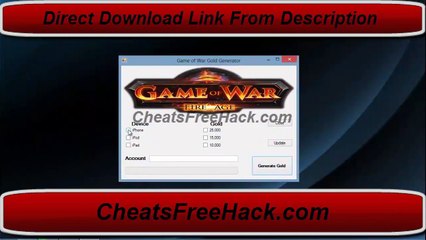 Game Of War Hack Chips, Gold Hack Tool Free Download 2014