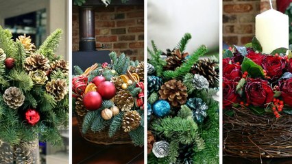 Christmas Flower Arrangements and Christmas Flower Bouquets by London Floral Designers at Todich Floral Design Company
