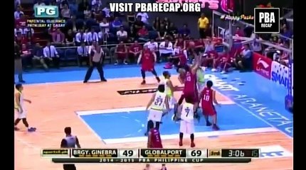 terrence romeo over powering tenorio in a fastbreak