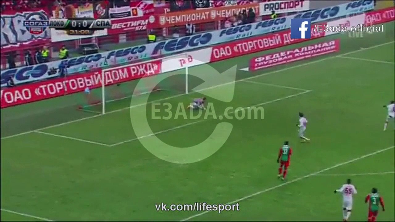 Lokomotiv Moscow	1-0	Spartak Moscow بتاريخ 30/11/2014 - 10:30