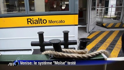 Le système Moïse doit protéger la lagune de Venise