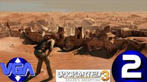 VGA Uncharted 3 illusion of drake playthrough french fr sony ps3 2011 HD PART 2