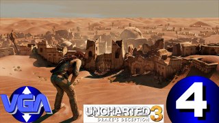 VGA Uncharted 3 illusion of drake playthrough french fr sony ps3 2011 HD PART 4