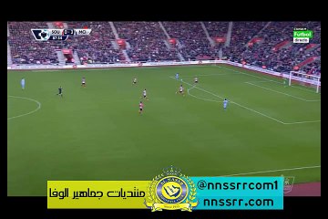 هدف الثالث لمانشيستر سيتي ضد سامهاوتن 3-0 كليشي