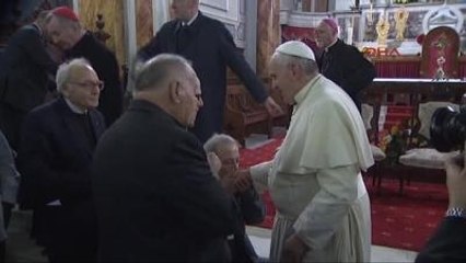 Papa Francesco Göçmen Öğrencilerle Biraraya Geldi