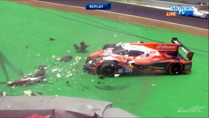 WEC 6 Hours Of  Sao Paulo 2014 Pla Crashes