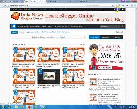 Blogger 7th Class tarkanews.com