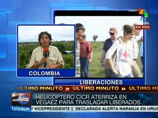 Caravana humanitaria con liberados vuela hacia unidad militar: Quibdó
