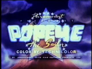 Popeye Parlez Vous Woo 1956