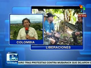 Expectativas por liberación de prisioneros colombianos