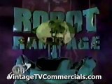 Several RARE LOST IN SPACE ROBOT B9 and ROBBY THE ROBOT TV Commercials Part 1