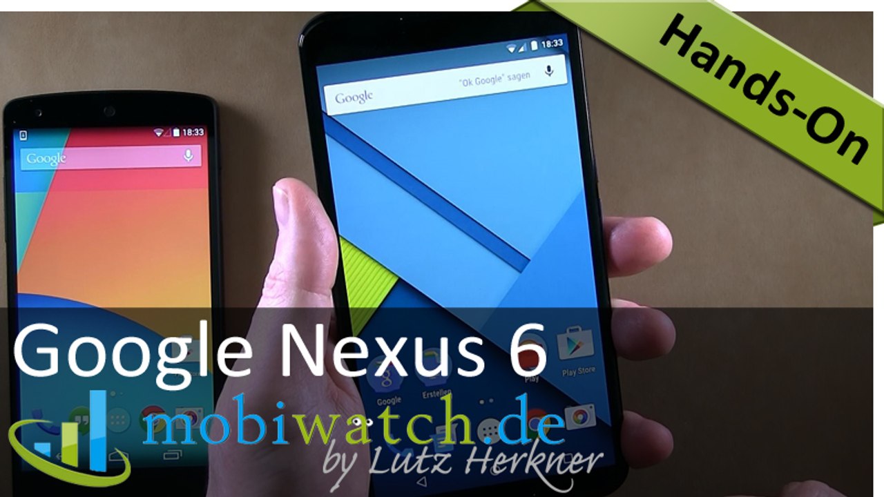 Video-Test Nexus 6 vs Nexus 5: So gut ist das Google-Handy