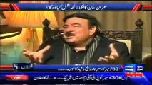 Sheikh Rasheed Interview about PTI Jalsa Islamabad 30th November 2014