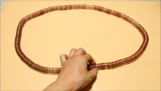 World’s Simplest Electric Toy Train : A Magnet And Copper Wire