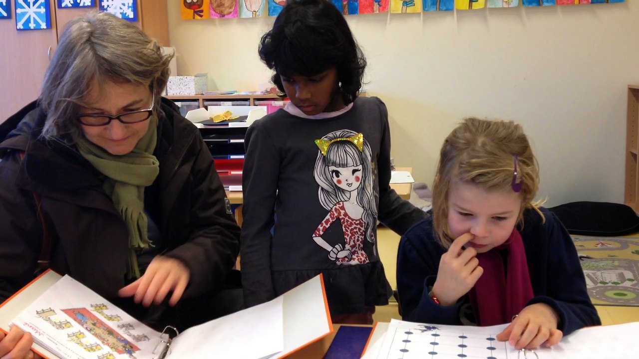 À l'école de Malika, avec Mani