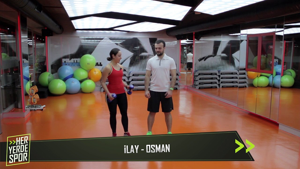 Kol Kaslarını Çalıştırmak için "Dumbell Alternate Biceps Curl" - Her Yerde Spor