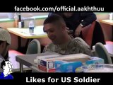 Salute for US Soldier Who Protects a Muslim from a Racist