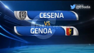 Cesena	0-3	Genoa بتاريخ 30/11/2014 - 14:00