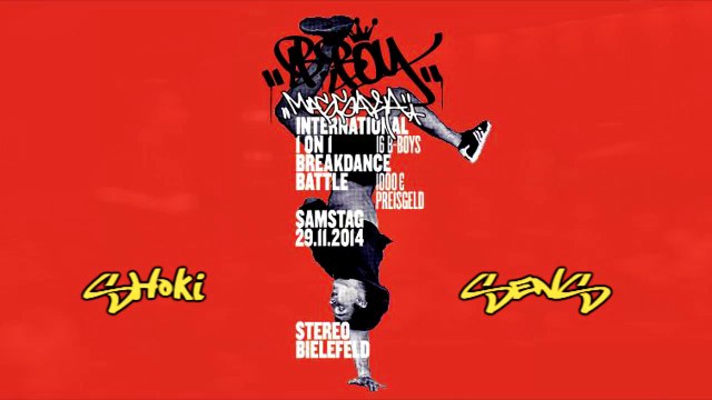 BBoy Massaka 2014 First Round Shoki vs Sens