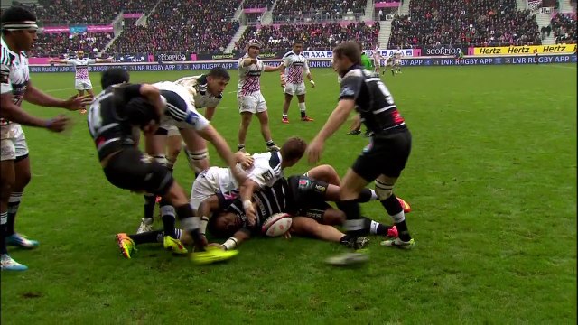 TOP14 - Stade Français-Brive: Essai Meyer Bosman (PAR) - J12 - Saison 2014/2015