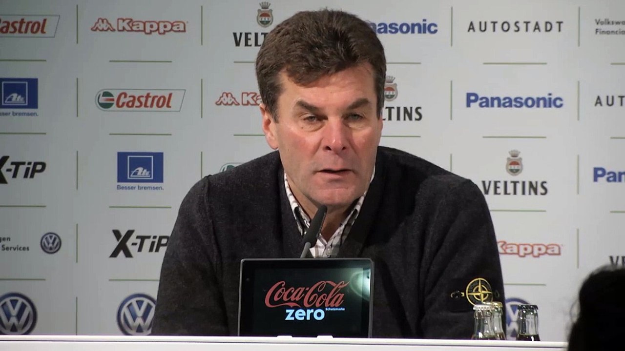 Hecking zufrieden: 'War mir heute recht so'