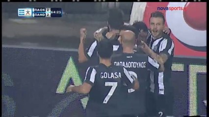 ΠΑΟΚ - Πανθρακικός 3-2  12η Αγ. (HL_30-11-2014)