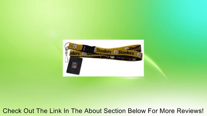 NFL Pittsburg Steelers Two Tone Lanyard Review