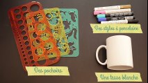 DIY cadeau à fabriquer : une tasse personnalisée