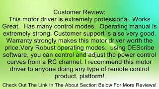 Sabertooth Dual 60A Regenerative Motor Driver Review