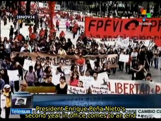 Mexico: Peña's 2nd year in office ends amid social crisis