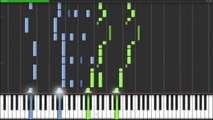 Skyrim - Main theme (Piano tutorial) Synthesia