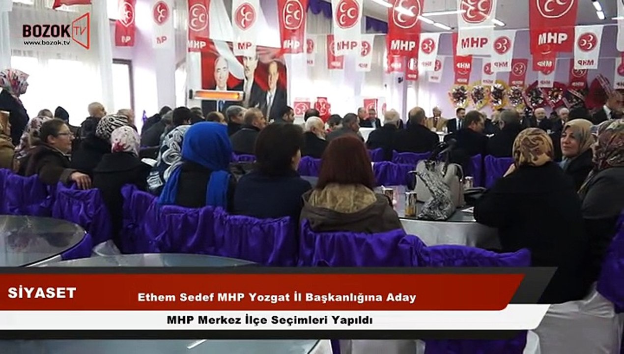 ETHEM SEDEF MHP İL BAŞKANI ADAYLIĞINI AÇIKLADI