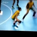 But Marta Mangué  / Espagne vs Brésil / Handball féminin amical