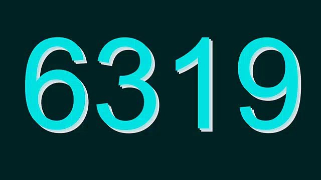 How to Pronounce 6319