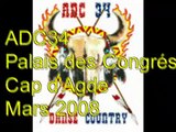 Country & Line - 8 mars 2008 - Cap d'Agde spectacle Palais des Congrés