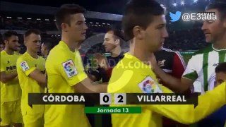 Cordoba	0-2	Villarreal بتاريخ 30/11/2014 - 18:00