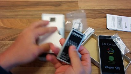 Samsung Galaxy Alpha Unboxing und Lieferumfang deutsch HD